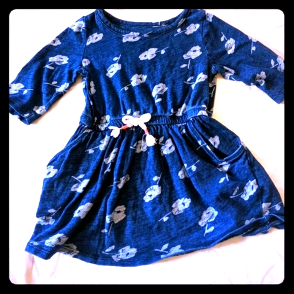 Cat & Jack Crewcut 18M Flower Dress - Picture 1 of 3